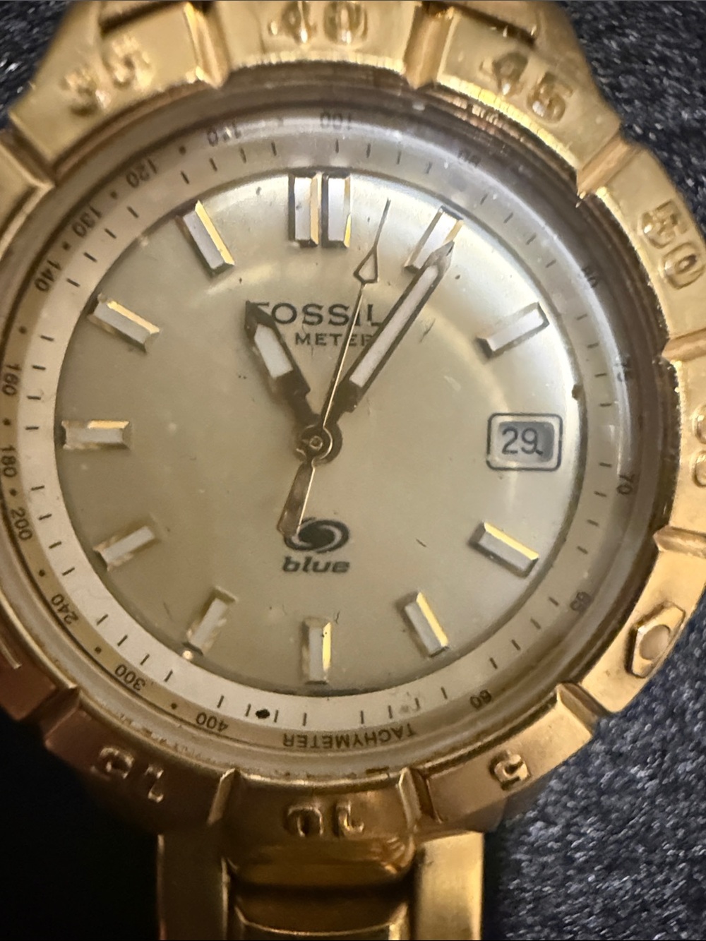 Fossil Gold-Tone Linked Bracelet Watch - Picture 2 of 6